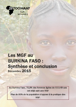 Key Findings: FGM in Burkina Faso (2015, French)